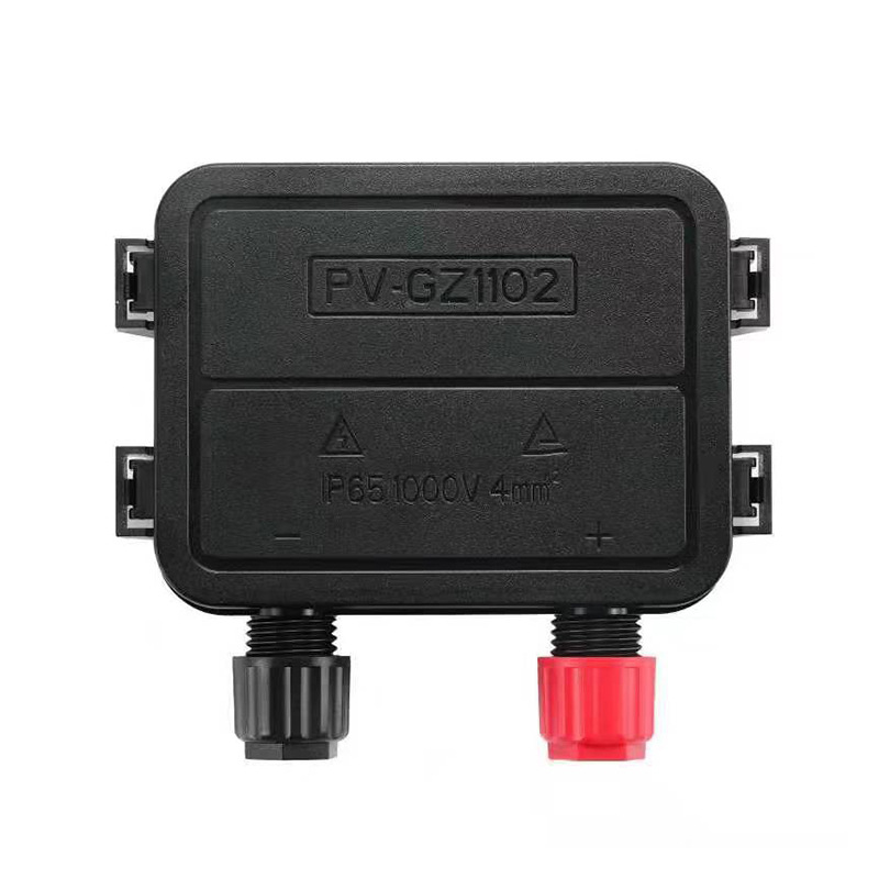 Factory Direct Sales Photovoltaic Panel Junction Box Abs Anti-Uvip67 Waterproof Junction Box Special Solar Cable Box