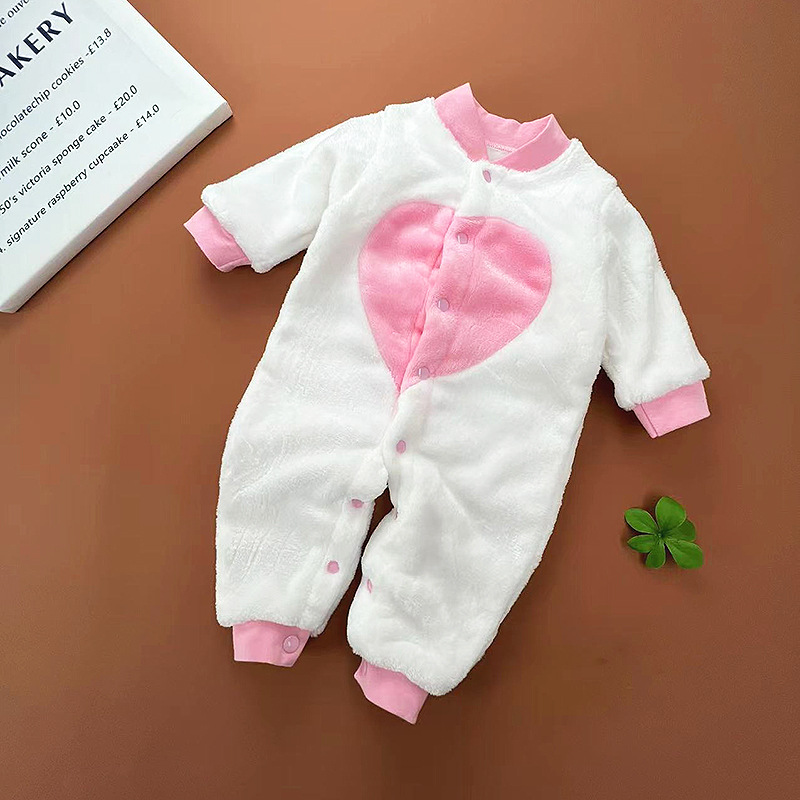 Baby clothes spring and autumn male and female baby romper 0-1-2 years old baby jumpsuit newborn home romper