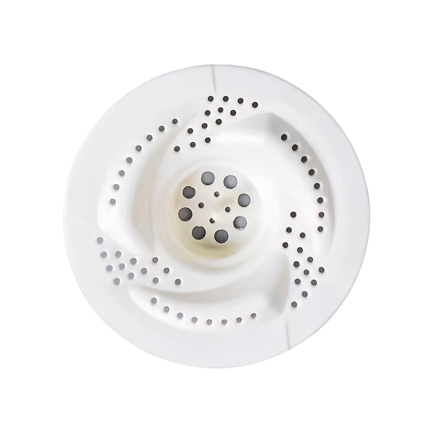 Japanese-Style Swirl Drain Filter Net Bathroom Drain Hair Filter Toilet Drainage Anti-Hair Universal Type