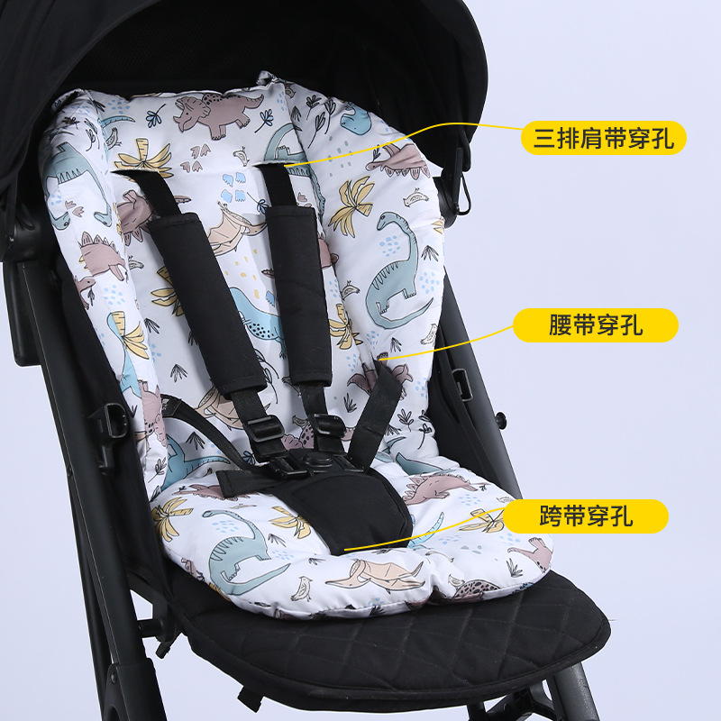 Stroller Cushion, Baby Stroller Cotton Cushion, Baby Dining Chair Cushion, Autumn and Winter Cushion, Available for All Seasons, Manufacturer Wholesale