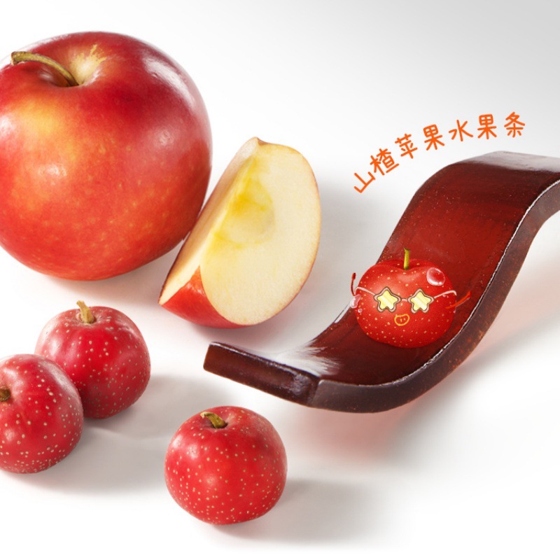 (May 25) Fujibaby Probiotic Hawthorn Fruit Bars 120G/Box Children's Fruit Snacks