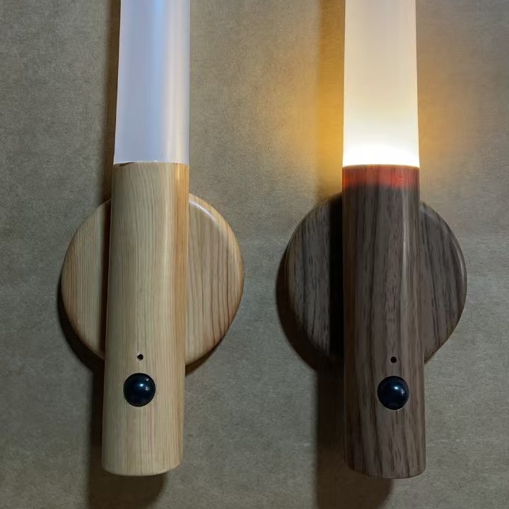 Creative modern intelligent human body induction light led charging night light automatically lights wardrobe aisle light at night