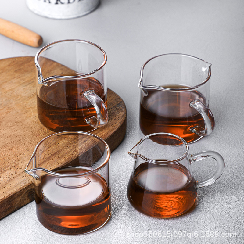 Стеклянная двойная молочная кружка, мини-кружка, устойчивая к высоким температурам, для кофе и чая