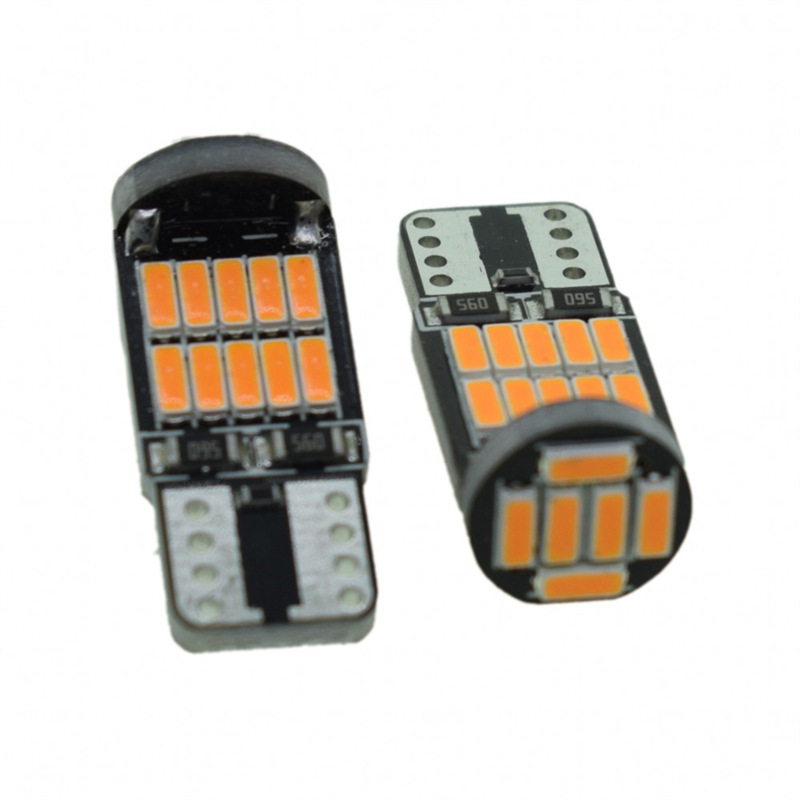 Popular Led T10 4014 26-Lamp 12V Polarized Width Indicator Light Reading Light Decoding Car Door Light in Stock 24V