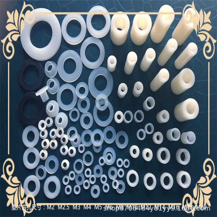 Factory direct nylon ABS straight through column series 9mm inside 6mm absolute isolation column height optional