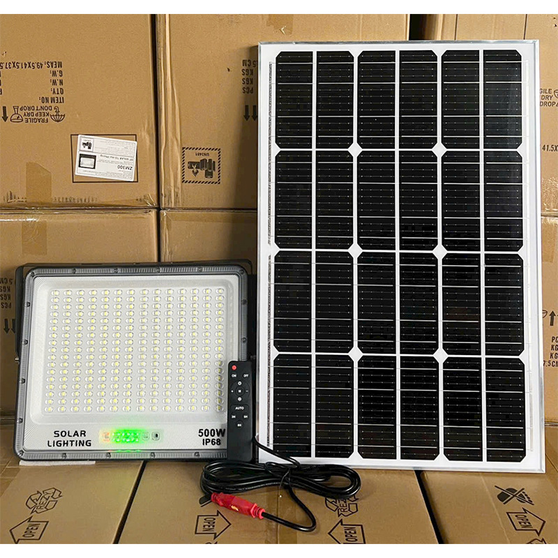Manufacturer Supplies Floodlights, High-Power Rural Construction, High-Brightness Waterproof Lights, Municipal Engineering Road Solar Street Lights