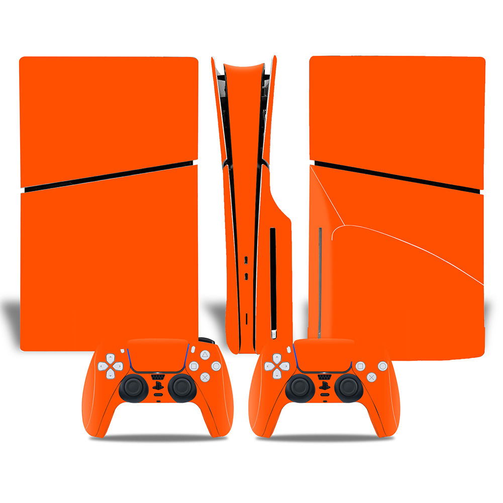 наклейка для PS5slim прямая фабричная наклейка PS5 игровая консоль версия с оптическим приводом цветная пленка P5SLIM полный комплект пленки для хоста