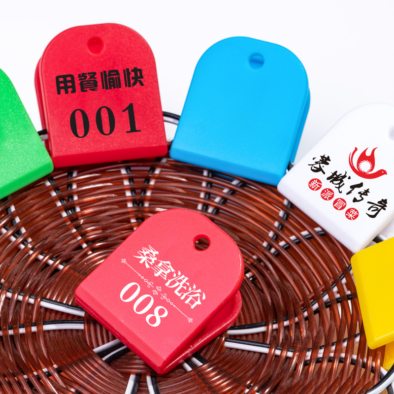 Оптовая пластиковая номерная клипса номерной плакат номерная карточка цветная клипса для малатанг сауны маленький зажим для обуви