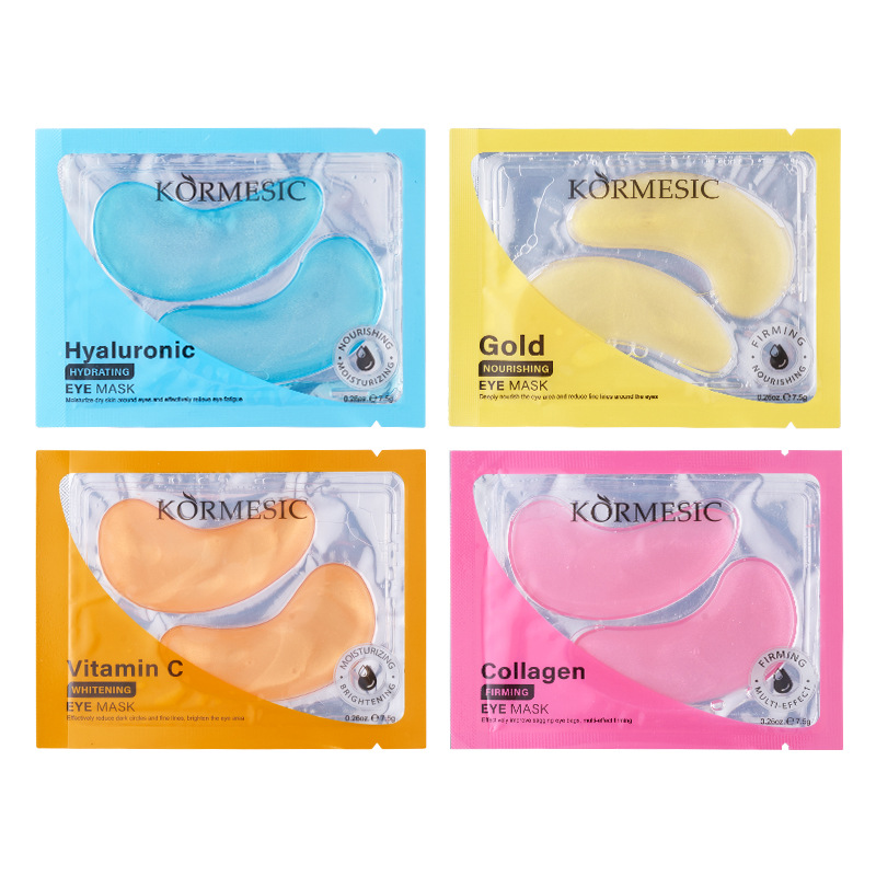 Amazon Best Selling Kormesic Vitamin C Eye Mask Eye Mask Moisturizing and Moisturizing Eye Care
