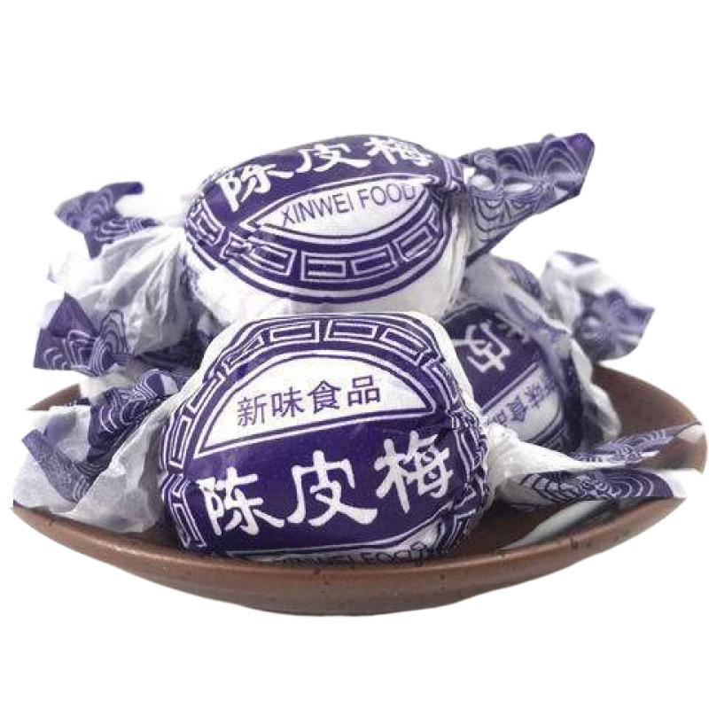 Guangdong specialty paper bag Chen Pi Mei Jiayingzi bag Jiayingzi plum plum snack factory a wholesale