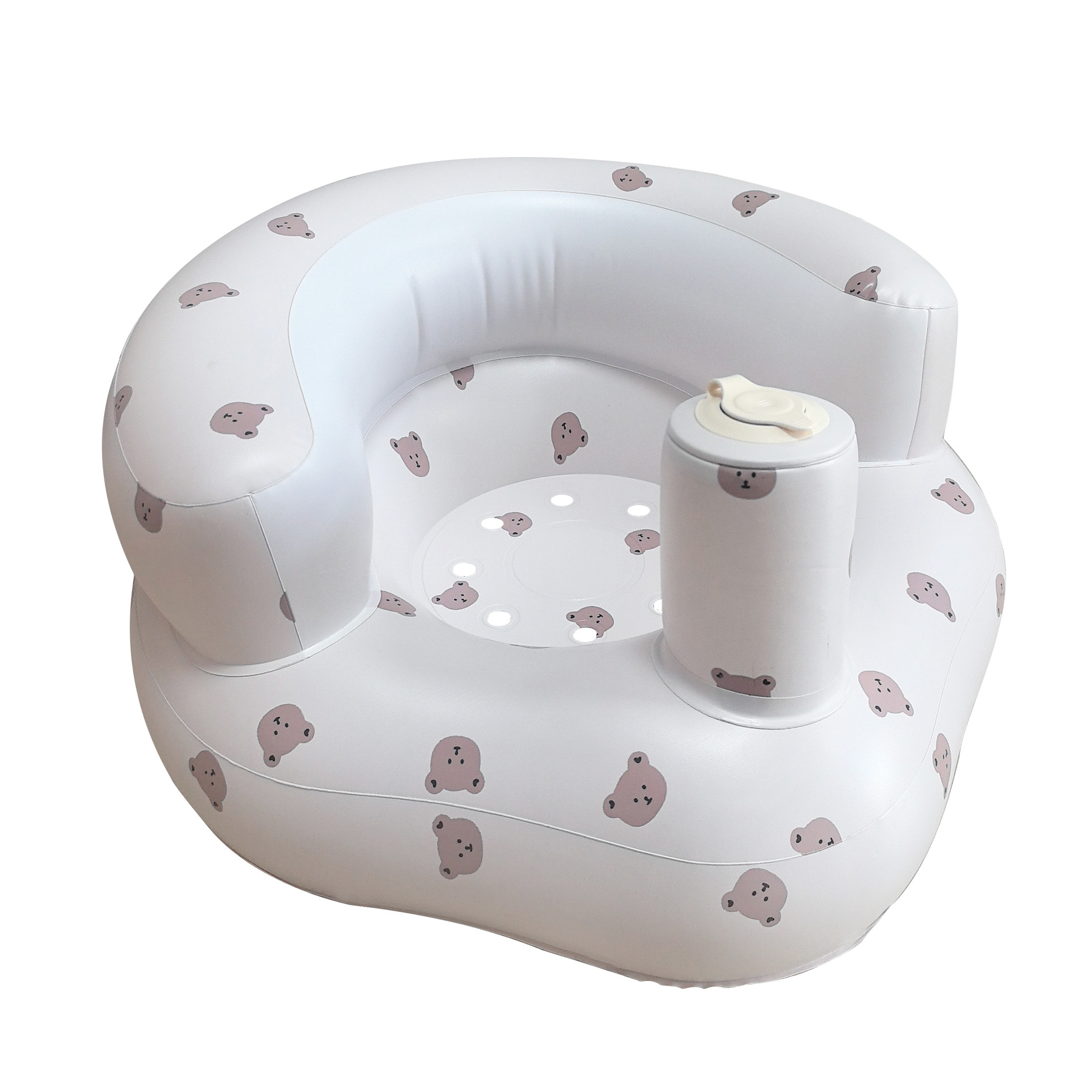 Large Quantities of Pvc Inflatable Baby Learning Seats Available for Training Anti-Fall Baby Sofa Inflatable Kidsren's Sofa