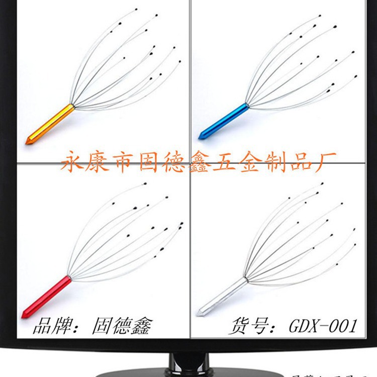 [Оптовая продажа производителя] массажер для головы/восьмилапый массажный захват/массажер для кожи головы из стальной проволоки/внешняя торговля