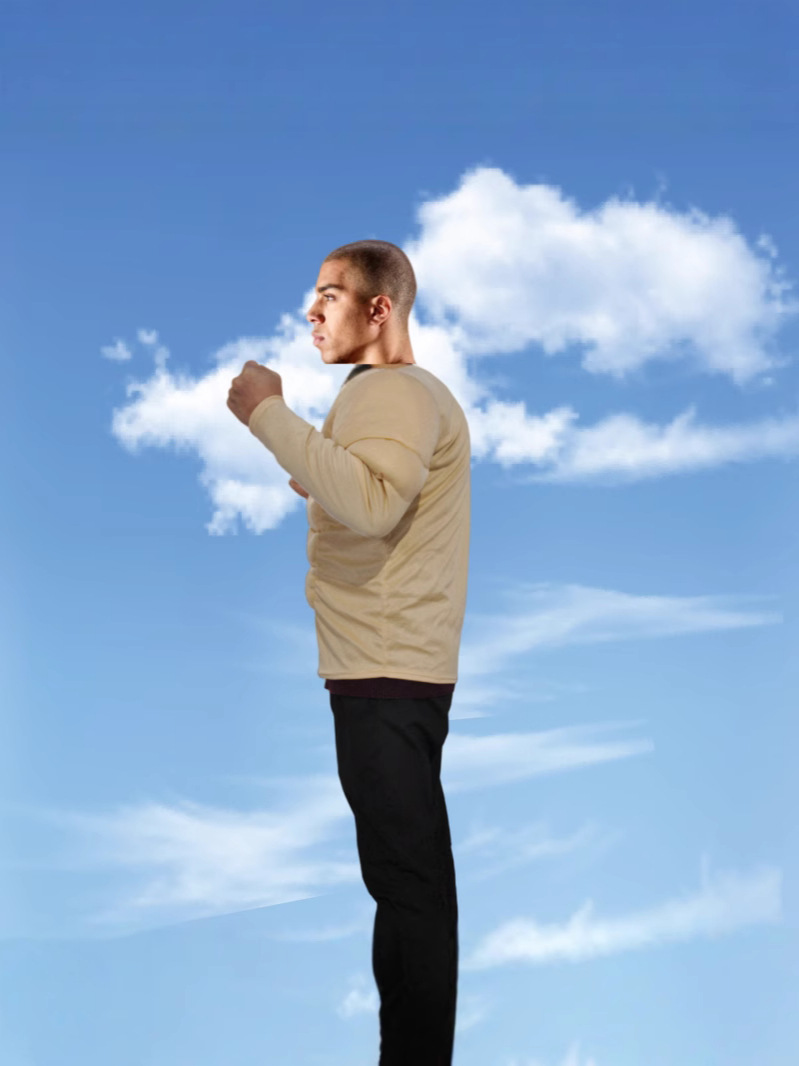 Adult muscle outfit macho T-shirt Halloween cosplay cross-border fake abs T-shirt pectoral muscles