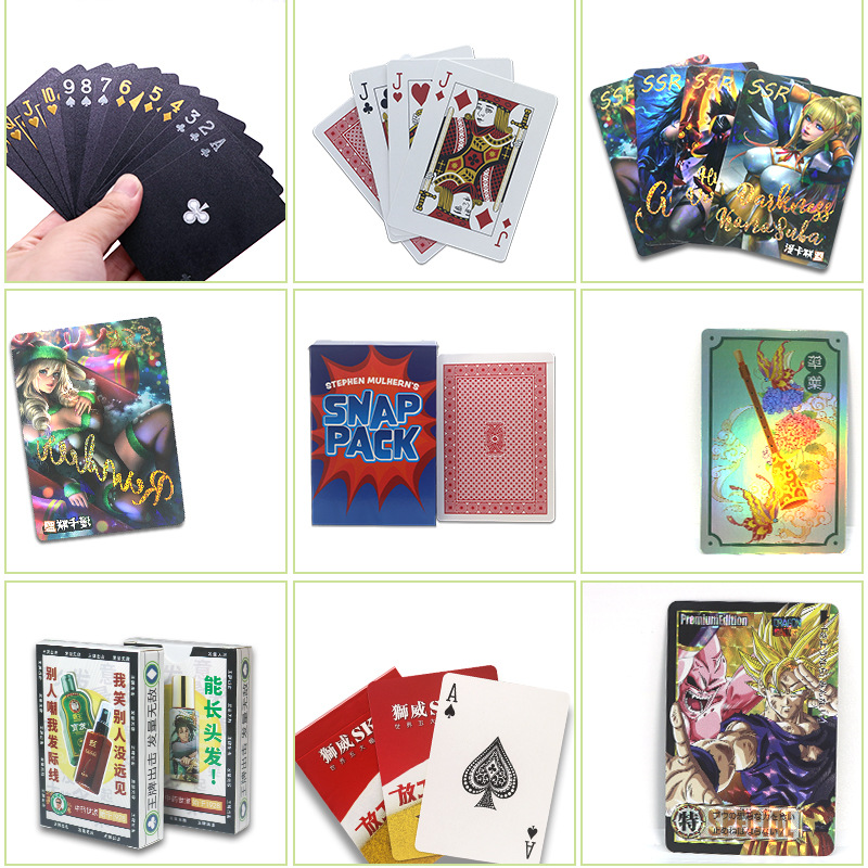 Advertising gifts poker card creative board game card poker card production advertising card card production