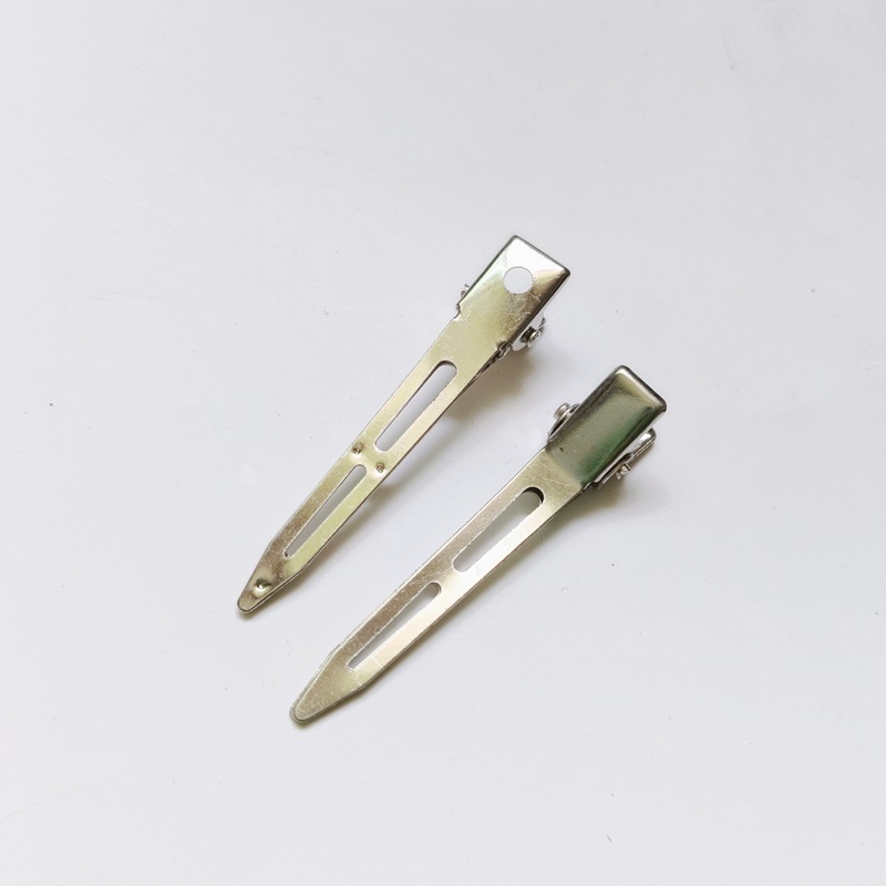 Studio makeup and hairdressing modeling positioning clip small size updo distinction clip hand push corrugated clip beauty makeup clip factory