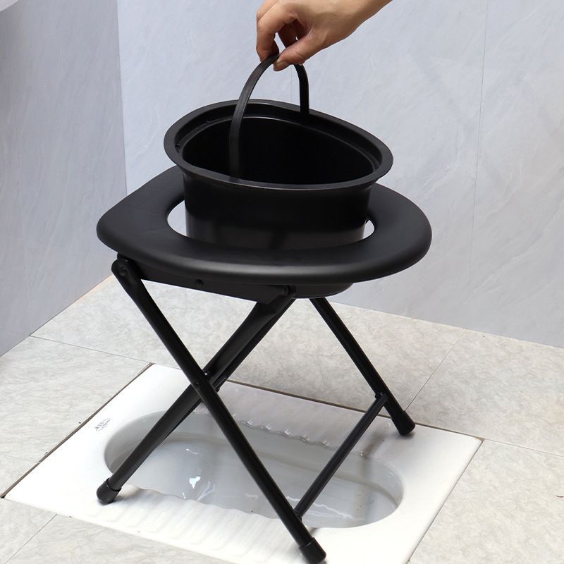 Adult Toilet Chair, Household Toilet Stool for the Elderly, Thickened, Suitable for Pregnant Women, Portable Temporary Toilet, Wholesale for Foreign Trade