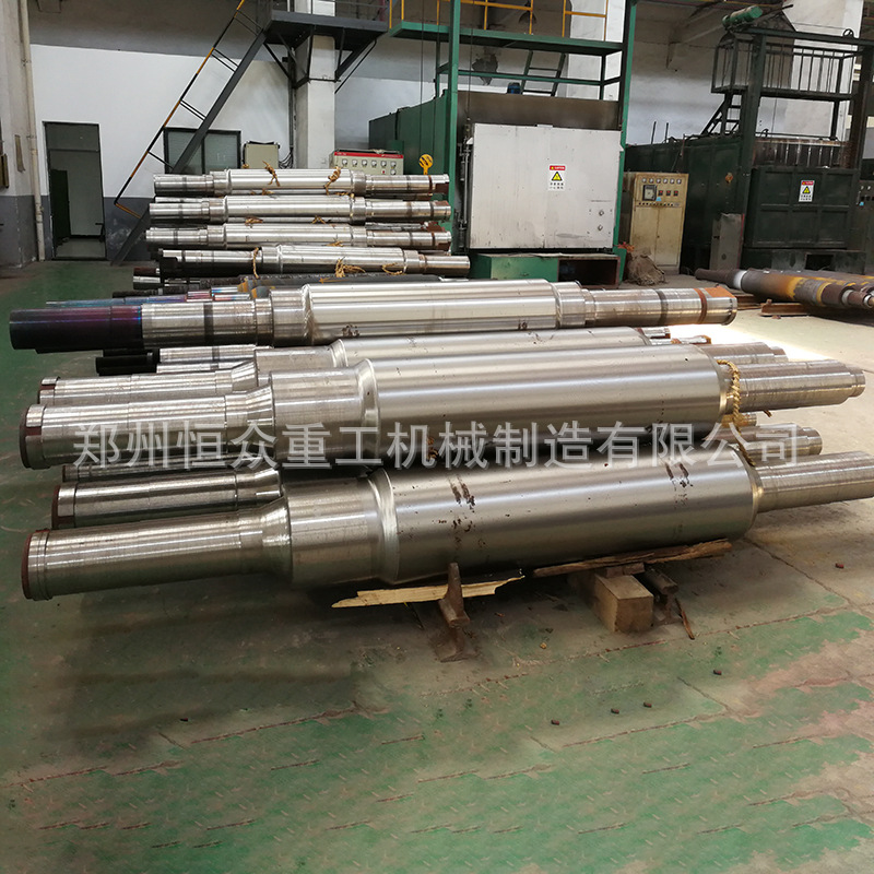 Hengzhong Large Forged Steel Support Roller Cold Rolling Mill Working Roller Wear-Resistant High Nickel Chromium Unlimited Cold Hard Intermediate Roller