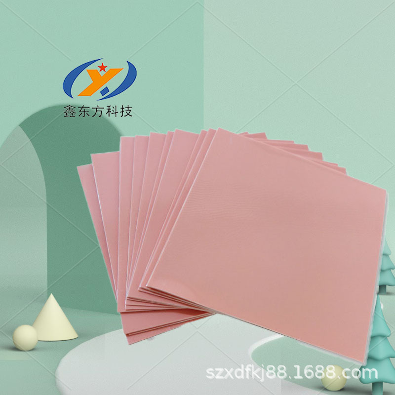 Xindongfang Provides In-Stock Thermal Conductive Double-Sided Tape for Led Panel Lights, Strong Adhesive Insulation Silicone Thermal Conductive Silicone Sheet