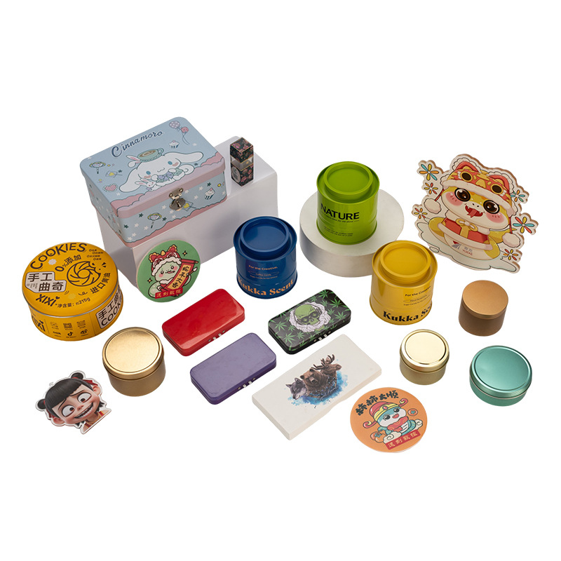 Manufacturer Tinplate Box Metal Can Acrylic Plate Advertising Light Board Custom Uv Printing Luggage Leather Logo Printing