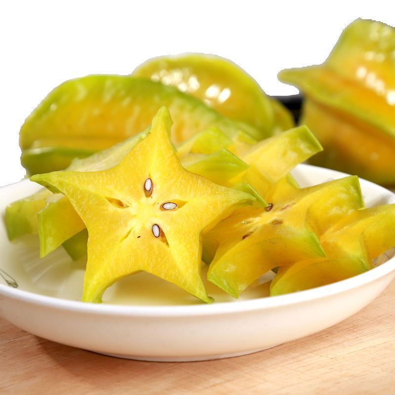 Fresh Fruit from Fujian, Star Fruit, Freshly Picked and Shipped, Red Heart, Large Fruit, Sweet Five-Pointed Star, Fruit for Pregnant Women, One Box, Free Shipping