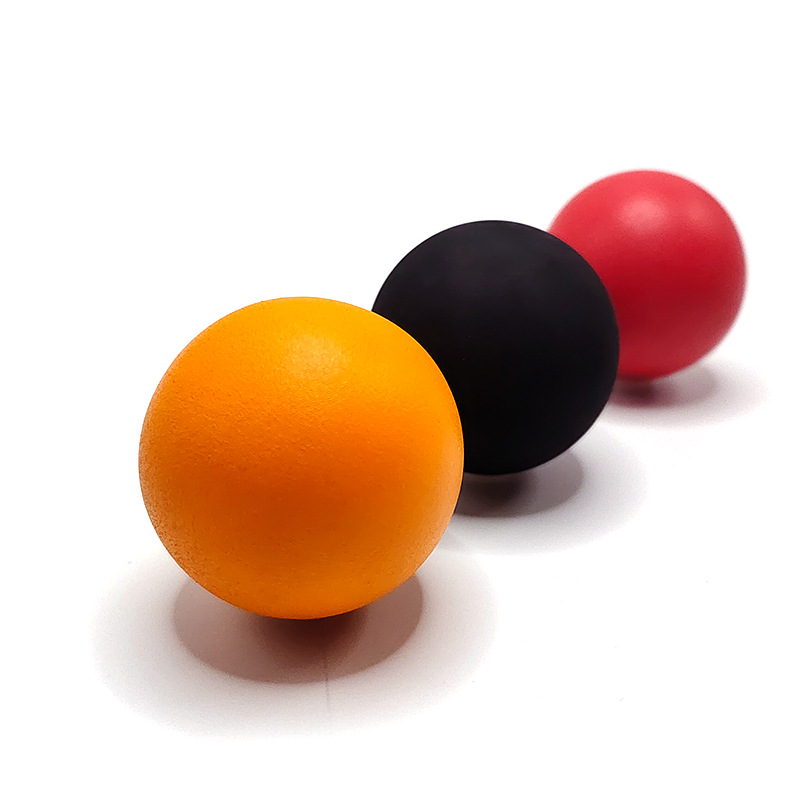 Manufacturer Wholesale 6cm American Squash Handball Rubber High Elastic Hollow Ball American Standard Fitness Ball Printable Logo