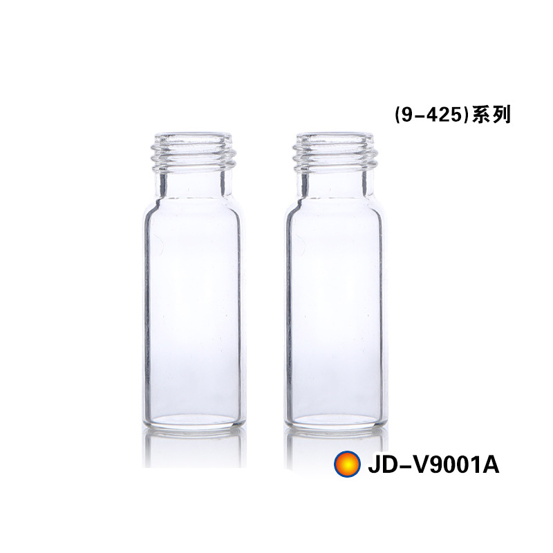 1.5ml/2ml graduated glass sample bottle gas chromatography bottle with cap pad 9*1 manufacturer