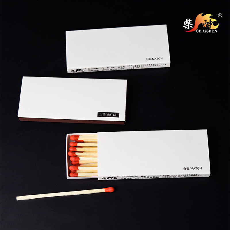 In stock wholesale aromatherapy candle long rod match lengthened cigar grilled fish takeaway cake room baking matchbox