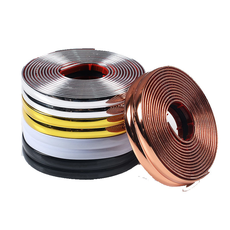 Self-Adhesive Pvc Positive Corner Inner Corner Line Decorative Strip Right-Angle Edge Strip Top Corner Line Skirting Line Waist Line Anti-Collision Strip Corner