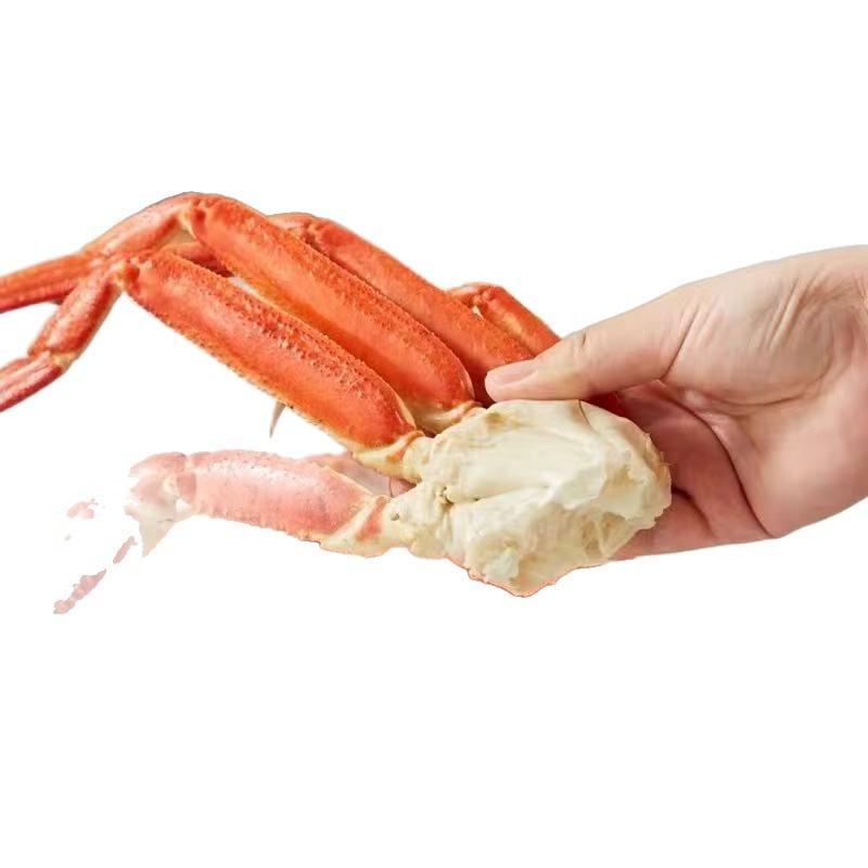 Cooked Frozen Snow Crab Legs Platter Long-Legged Pine Leaf Crab Legs Fresh Cooked Frozen Raw Frozen Ready-To-Eat Crab Merchant