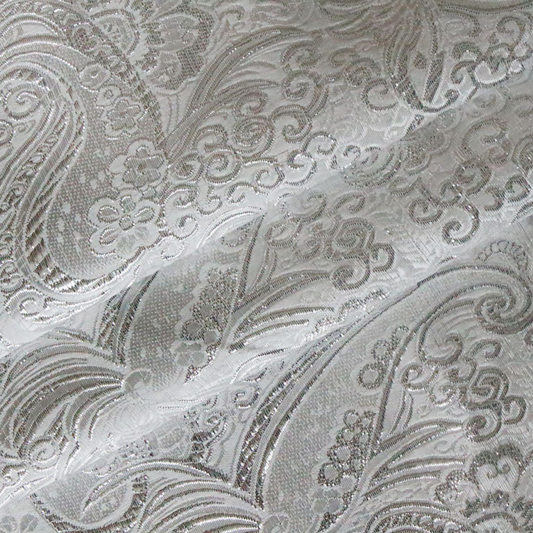 Manufacturers brocade gold and silver wire loquat flower Chinese style fabric ancient costume clothing fabric