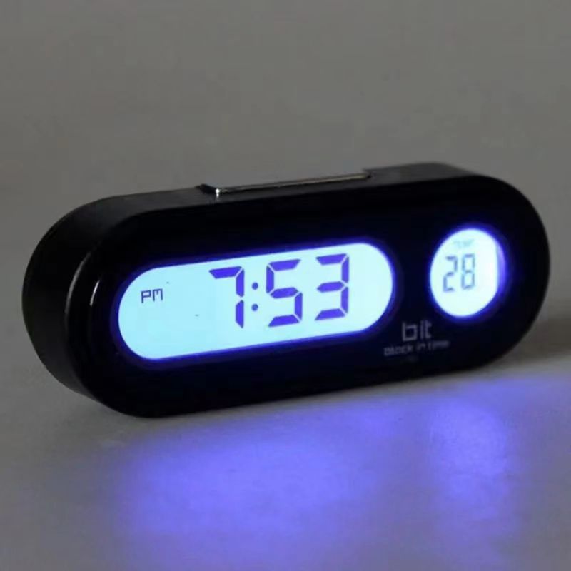 Car clock car electronic watch car electronic timepiece car electronic clock car thermometer with luminous