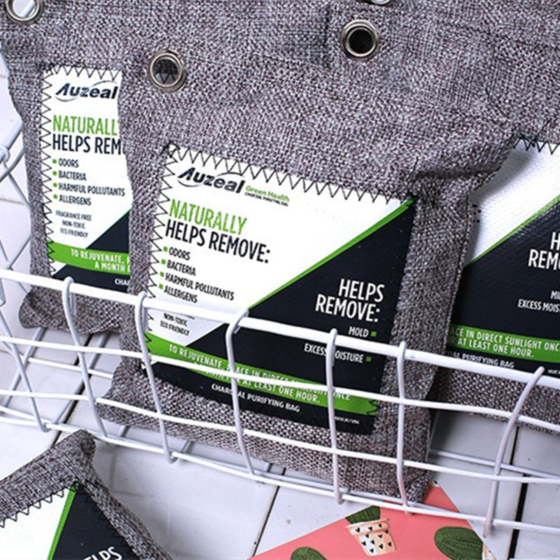 Cross-border Bamboo Charcoal Bag for Cars, Formaldehyde Removal, Odor Removal, Activated Carbon, New Car Deodorization, Car Odor Removal Carbon