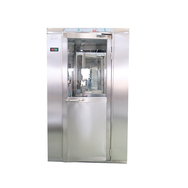 304 Stainless Steel Cargo Shower Room Clean Room Dust-Free Workshop Air Shower Room Fully Automatic Double Double Blow Intelligent Air Shower Room