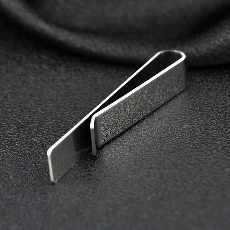 Tie clip Yiwu factory supply cross-border hot gold and silver suit business men's simple tie clip