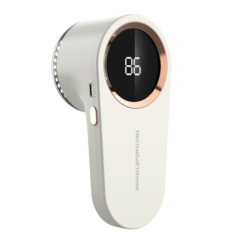 Lint Remover with Digital Display for Clothes, Household Fabric Shaver, Lint Remover, Hair Remover, Factory Cross-Border
