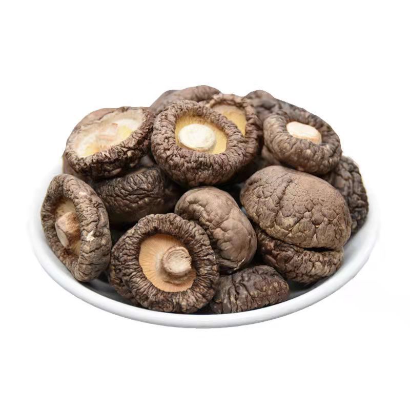 Seasonal Sulfur-Free Dried Mushrooms with Thick Flesh and No Stems, Farm-Grown New Mushrooms for Stir-Frying and Soup, Direct from the Manufacturer