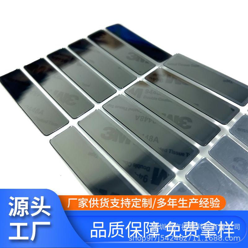 Pc Round Lens Pvc Electroplated Silver Soft Mirror Toy Anti-Fog Acrylic Free Sample Custom Lens