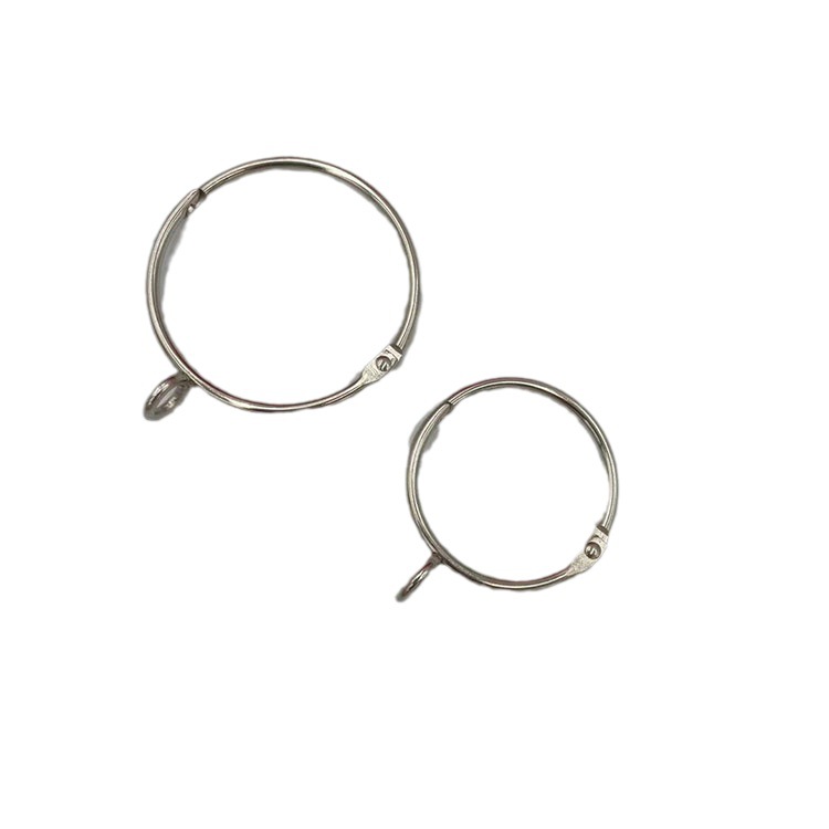 Iron open ring stainless steel clip easy to disassemble size 38MM 50mm