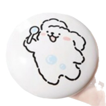 Cute Puppy Bathroom Sink Washbasin Drain Anti-Odor Odor Washbasin Creative Bouncing Core