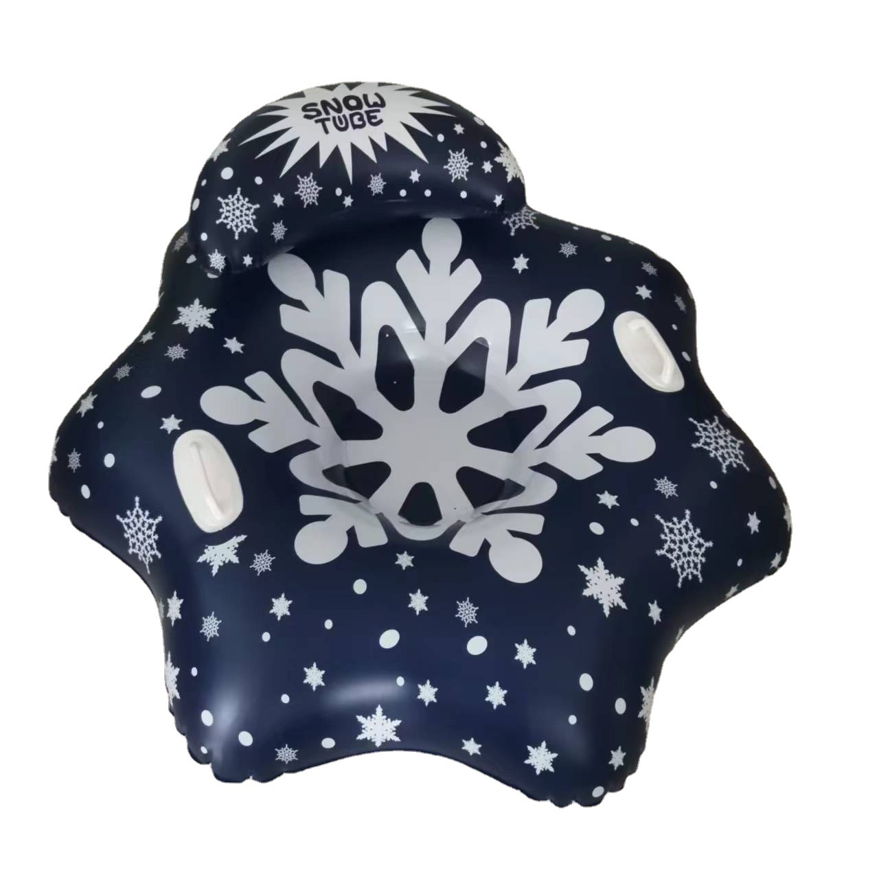 In stock PVC inflatable snow ski ring adult inflatable snowboard supplies ski car multiple snow rings