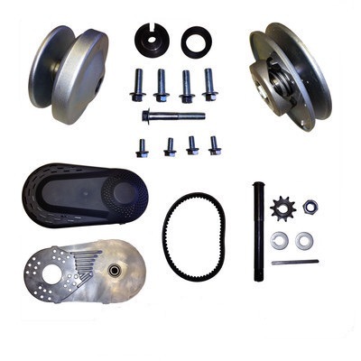 GoKart clutch kart continuously variable speed GX160 gasoline engine 3/4? bore 40/41/420