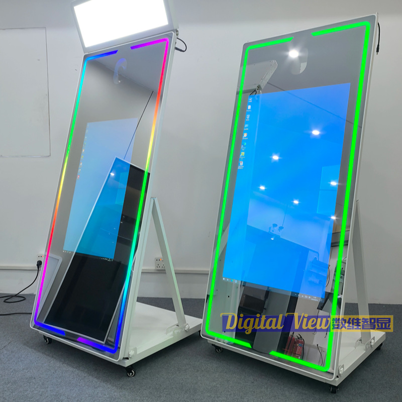 Магическая зеркальная фотобудка, многофункциональная зеркальная фотобудка, кросс-бордная магическая зеркальная фотобудка