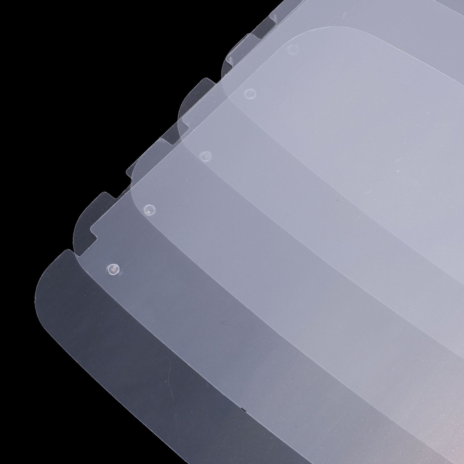 Catering Kitchen Special Mask Transparent Protective Hotel Restaurant Anti-Fog and Oil-Proof Smile Plastic Mask Accessories