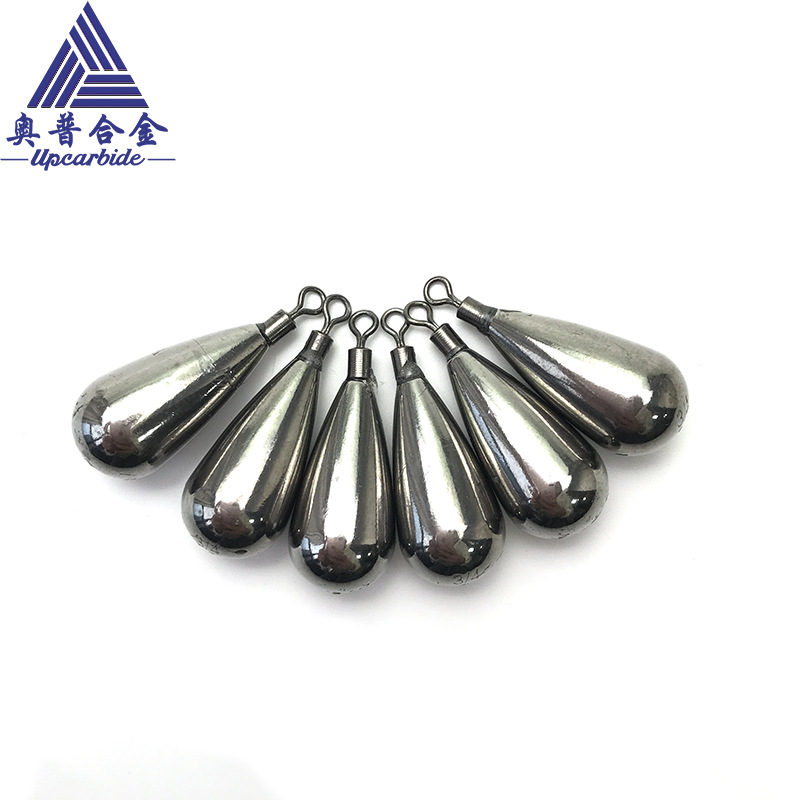 Грузило для рыбалки из вольфрамового сплава с высокой плотностью, каплевидное, малый объем, быстро тонет, вольфрамовая сталь, заменяет крупное свинцовое грузило 187.5г