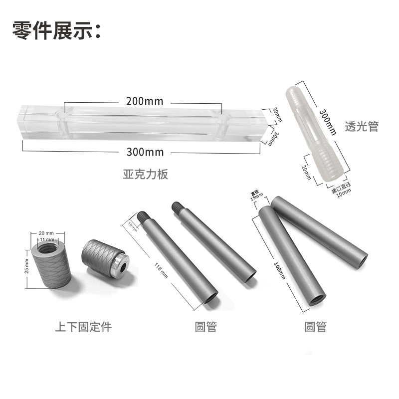 Luminous High-Transparency Acrylic Wine Rack for Villa, Bar, Hotel, Home Decoration, Sideboard, Wine Rack That Can Be Used as a Screen