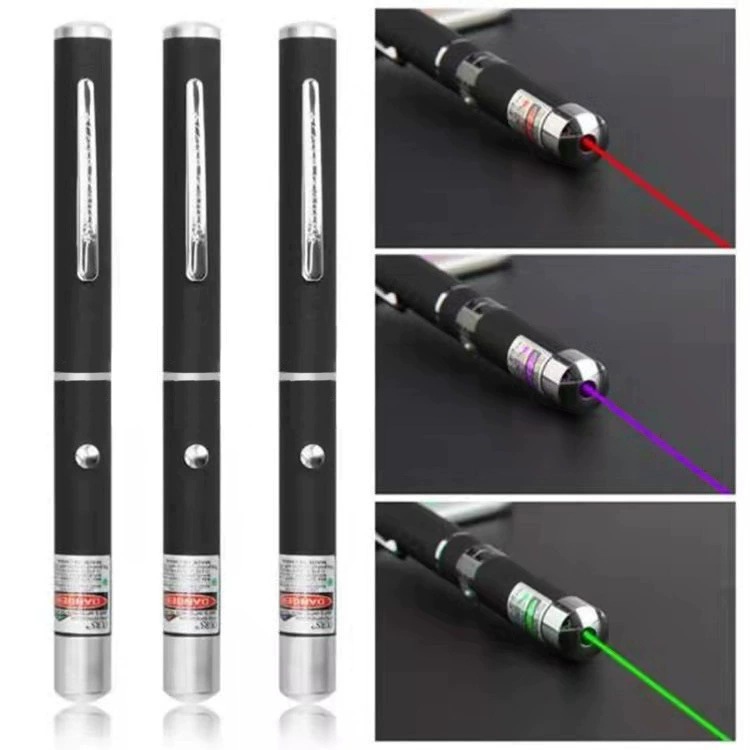 3-Pack Cat and Dog Pointer 101 Single-Point Laser Cat Chasing Exercise Toy Indoor Classroom Teaching Pointer