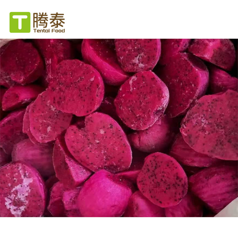 Крупная партия быстро замороженного драконьего фрукта от завода Jindu No. 1