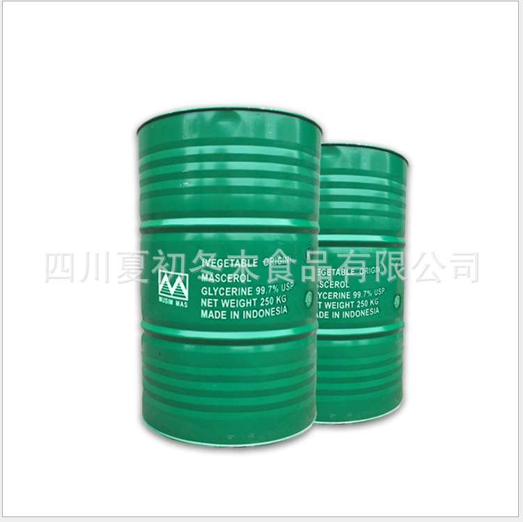 Indonesian Spring Gold Glycerin Lubricant Electronic Cigarette Food Grade Glycerin Content 99.7% Spot Wholesale