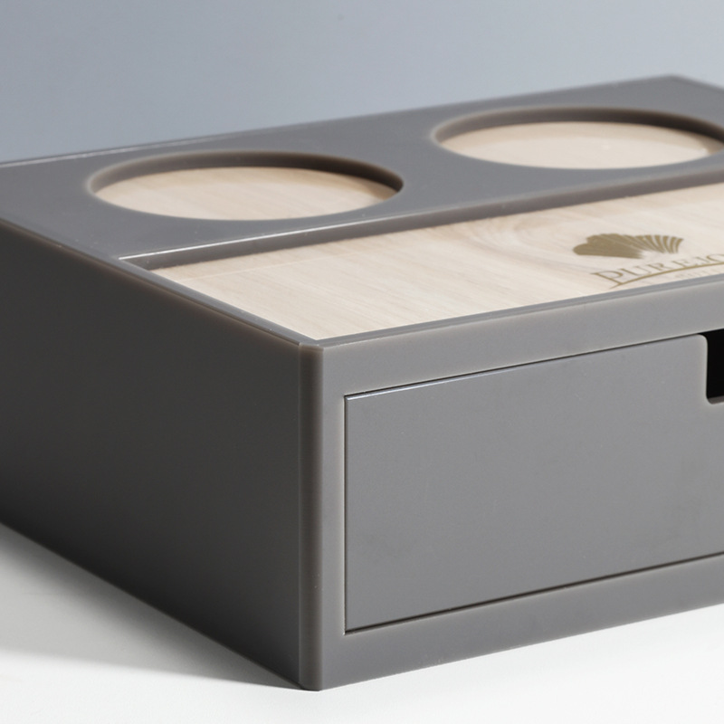 Hotel toiletries storage box toothbrush dental disposable toilet box tray tissue box remote control box