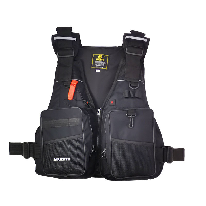 Cross-border wholesale camouflage sea fishing buoyancy vest vest outdoor swimming suit adjustable breathable sea fishing life jacket